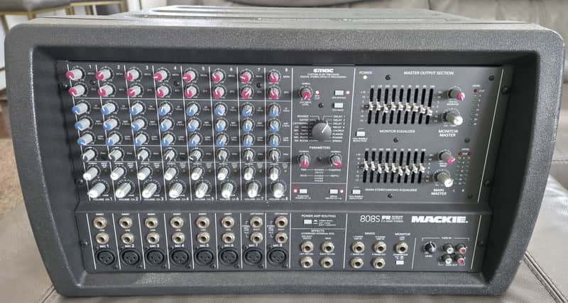 Mackie 808S FR Series 8-Channel 1200-Watt Powered Mixer image 1