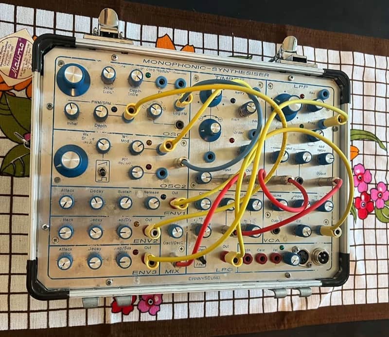 Tobinski/Dannysound Blue Monosynth 2000s - Silver image 1