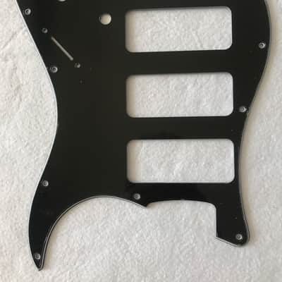 For Fender Stratocaster Strat P90 3 Pickup Guitar Pickguard,3 Ply Black image 1