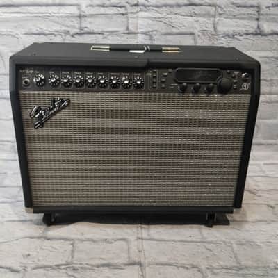 Fender Cyber Twin Combo Amp with Cover and 4-Button Footswitch Guitar Combo Amp image 1