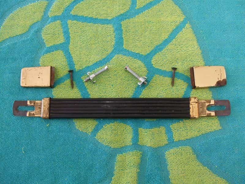 Marshall vintage amp amplifier handle for plexi 66-71 - gold big box ZCD image 1