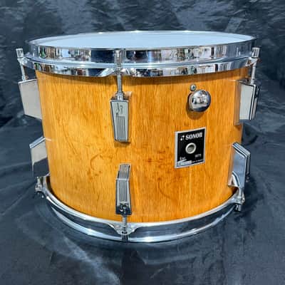 Sonor Phonic 1978 9"x13" Rack Tom Natural Beech-Restored image 1
