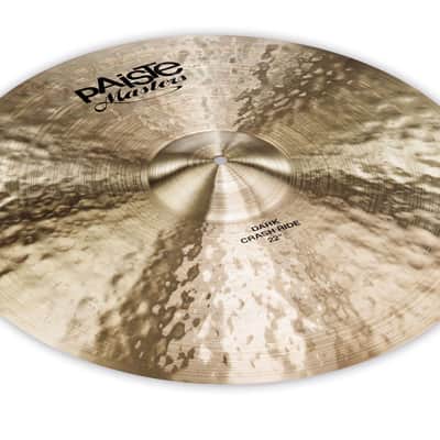 Paiste Masters 22" Dark Crash Ride Cymbal image 2