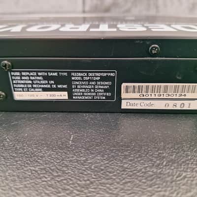 Behringer DSP1124P Feedback Destroyer Pro 2000s - Black / Silver image 4