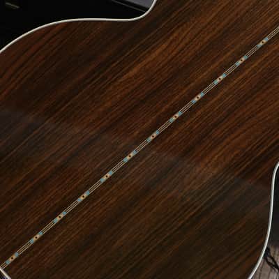 Minty! 2023 Gibson Custom Shop SJ-200 Deluxe Acoustic Guitar Rosewood Burst + OHSC image 14