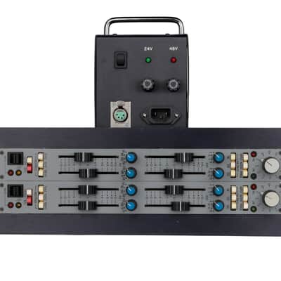 Trident A Range Mic Pre EQ Racked Pair #VK01452 #VK01453 (Vintage) image 2