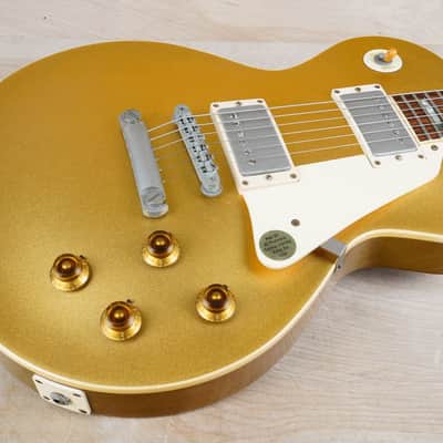 Orville by Gibson LPS-57C Les Paul Standard MIJ 1993 Antique Gold Lacquer Finish '57 Classic PAFs w/ Bag image 4