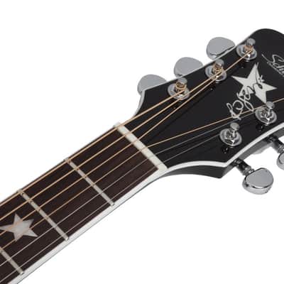 Schecter Robert Smith RS-1000 Busker Acoustic Gloss Black 283 image 9