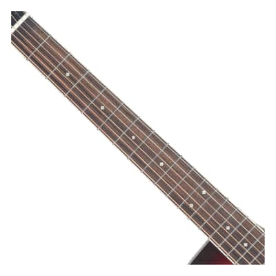 D'Angelico Excel Gramercy Grand Auditorium A/E Guitar - Mahogany Burst image 3
