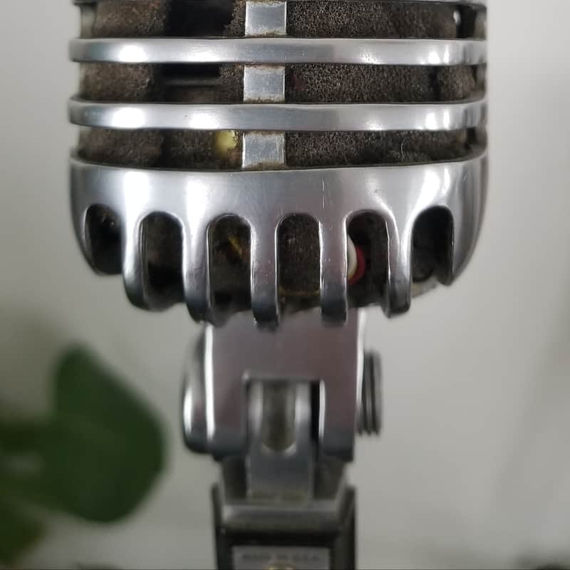 1956 Shure 55s Unidyne Stainless