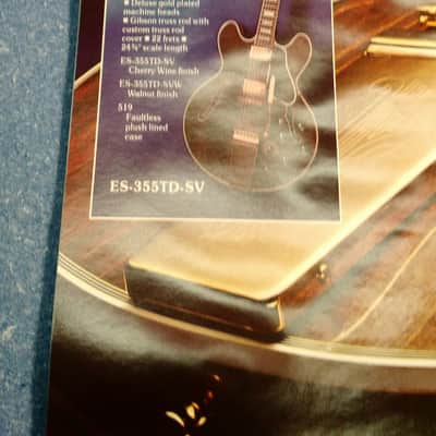 Gibson Thinline Catalog 1975 image 2