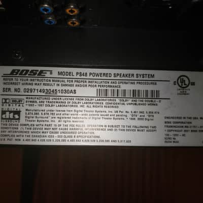 Bose AV28 Media Center, PS48 Subwoofer Speaker, Lifestyle Stereo Amplifier image 10
