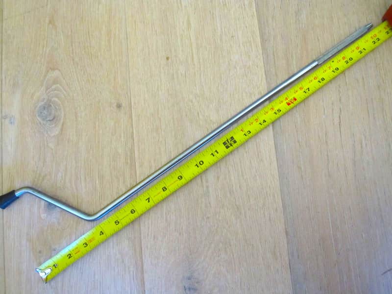 Ludwig Floor Tom Leg, Long - Vintage (USED) image 1