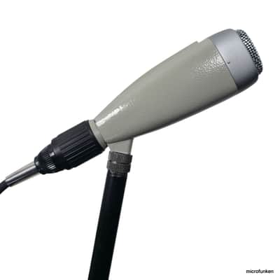 Sennheiser MD21-2 60's Vintage Dynamic Microphone. Case. Adapter Cable XLR. MD21 image 6