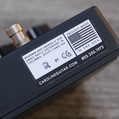 Caroline Guitar Company Icarus Overdrive & Boost – Black – Serial No. 2 image 5