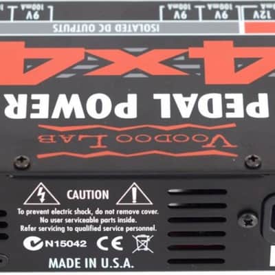 Voodoo Lab Pedal Power 4x4 8-Output Power Supply image 5