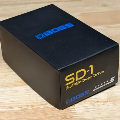 Boss SD-1 Super OverDrive (Silver Label) 1997 - Present - Yellow image 9