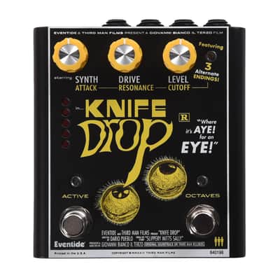 Third Man Hardware & Eventide Knife Drop Fuzz/Synth Pedal image 1