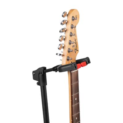 Gator Frameworks Hanging Single Guitar Stand with Self-Locking Yoke, Holds Electric or Acoustic Guitars (GFW-GTR-1700) image 3
