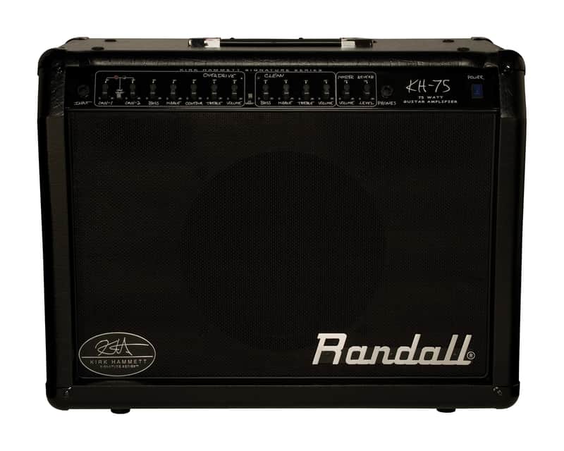 Randall KH75 Kirk Hammett Signature 2-Channel 1 x 12" Guitar Combo Amp w/Foot Switch image 1