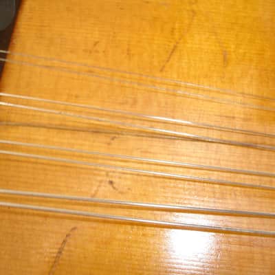 Vintage 1900's HA Weymann & Son Keystone State Melon Body Mandolin w/ Case image 14