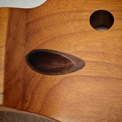 S-Style neck Roasted maple with maple fretboard (Nitro Satin) - round end frets image 7