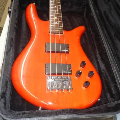 Spector Early Production Legend 4 Classic Soap Bar Humbuckers W/Case : Leveled Crowned & Dressed Frets 2003 - Trans Orange image 3