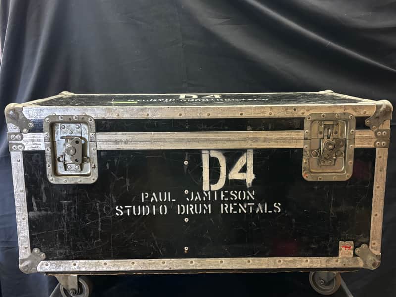 Paul Jameson's Anvil 37x18x23" Rolling Five Snare Tour Case image 1