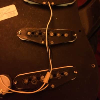 Fender  '57 Reissue Stratocaster foto flame  Blue Burst Made In Japan image 12