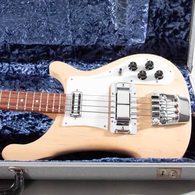 2008 Rickenbacker 4001C64 Satin Mapleglo Bass w/ OHSC Vintage Spec image 1