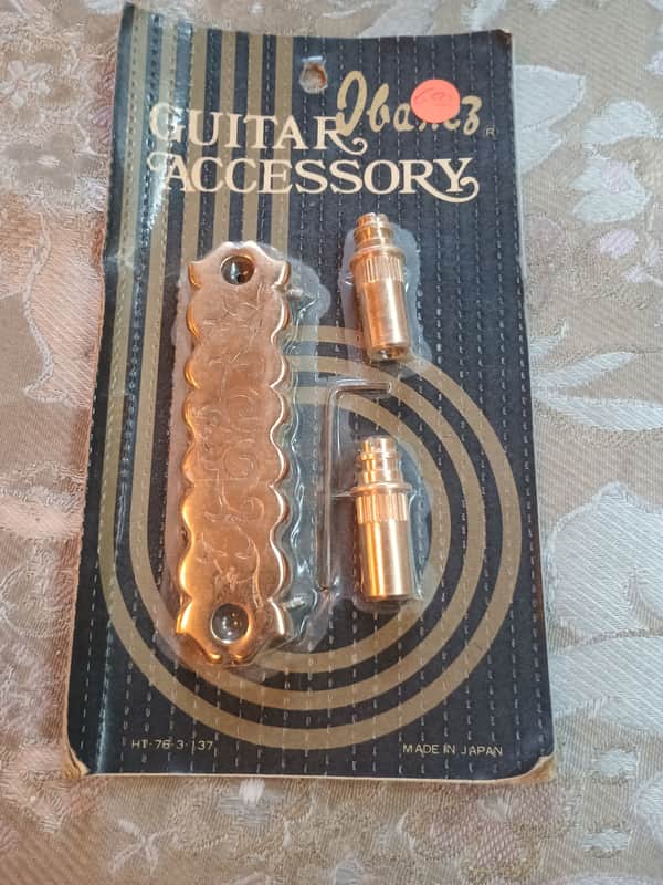 Ibanez W-1000 Gold Engraved Tailpiece MIJ 1970s-80s, NOS, Mint In Package! image 1