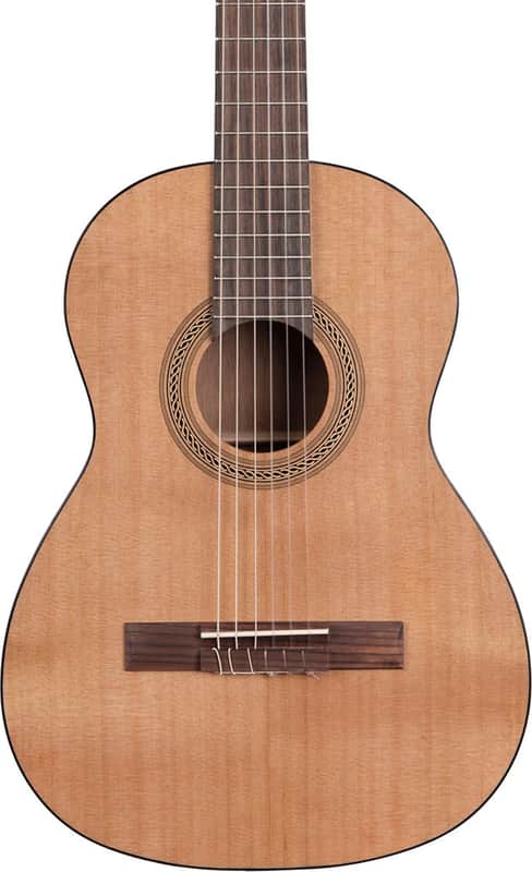 Kala KA-GTR-NY23 3/4 Size Classical Guitar, Cedar Top image 1