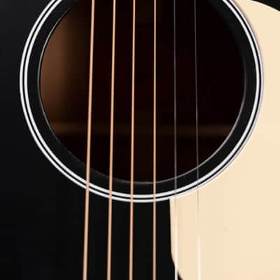 Gibson Century Collection J-185 12-Fret Acoustic Guitar - Ebony with Hardshell Case image 8