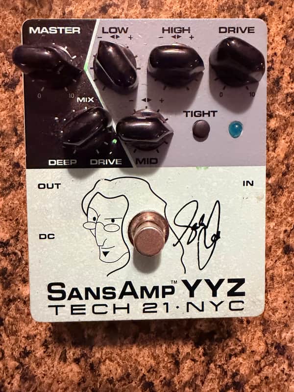 Tech 21 Geddy Lee YYZ Signature SansAmp Bass Drive image 1