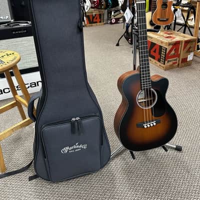Martin 000C Jr-E Bass Junior Short Scale Acoustic/Electric Burst w/ Case image 19