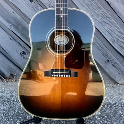 Gibson J-45 Rosewood Custom 2010 - Vintage Sunburst image 1