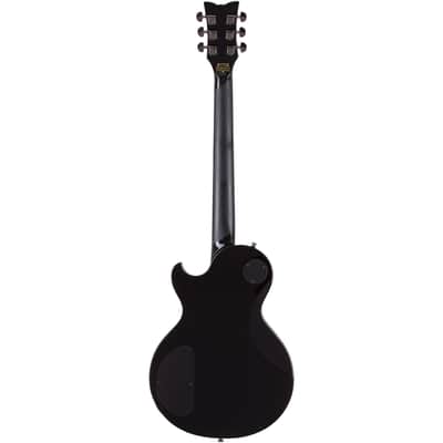 Schecter Solo-II Blackjack Electric Guitar - Black Gloss Finish image 12