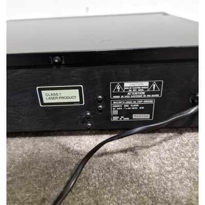 Sony CDP-338ESD - CD Player - Black - Excellent image 3