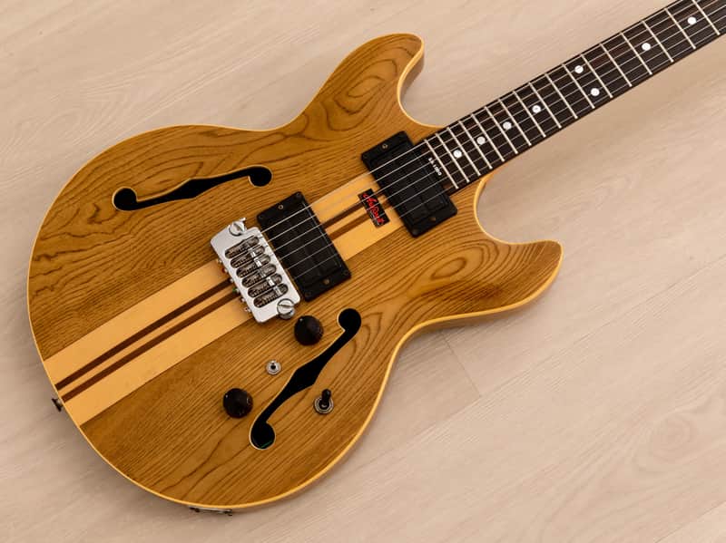 1981 Aria Pro II SH-1000 Vintage Semi-Hollow Electric Guitar w