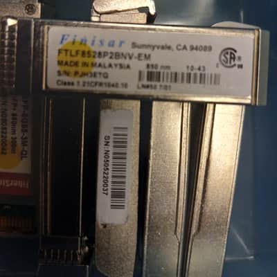Lot of 100 Fiberstore & Finistar 8Gig SFP Memory Modules 8g Gigabyte image 3