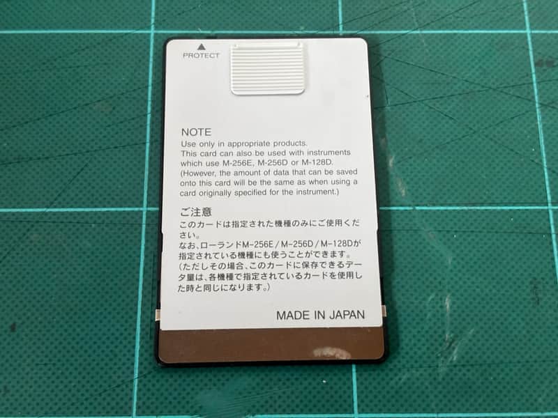 Roland M-512E メモリーカード Roland M-512E メモリーカード
