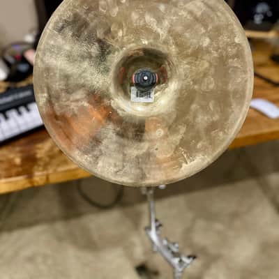 Zildjian 13" A Custom Mastersound Hi-Hat Cymbals (Pair) 1999 - 2017 - Brilliant image 8