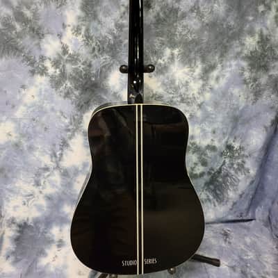 Used Randy Jackson 2014 Limited Edition Studio Series Black Acoustic Electric Guitar Pro Setup New Strings Luthier Project image 12