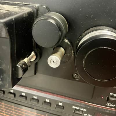 Fostex E-16 1/2" 16-Track Tape Recorder 1980s - Black image 8