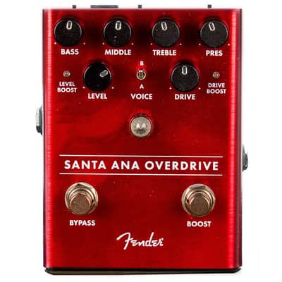 Used - Fender Santa Ana Dual Channel FET Overdrive Guitar Effects Pedal image 2