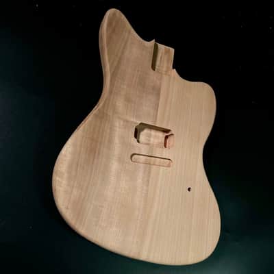 Tone Bakery Jazzbird M Mahogany Single Humbucker Jazzmaster Body - Unfinished image 3