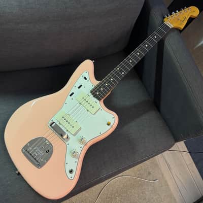 Fender Custom Vintera II 50s Jazzmaster Shell Pink Rosewood MAJOR American UPGRADES G&G Rolled Edges USA Bone Nut image 2