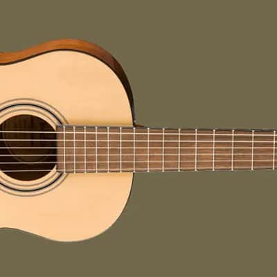Fender CN-30 Nylon 3/4, Walnut Fingerboard, Natural Classical Guitar image 3