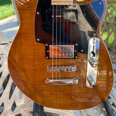 Reverend Double Agent OG with Maple Fretboard 2020s - Violin Brown image 1