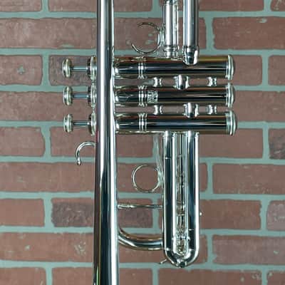 Bach AC190 Stradivarius Artisan Professional C Trumpet - Silver Plated image 7